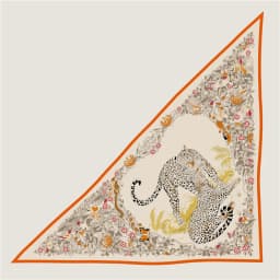 POBING 30% Silk 70% Cashmere Scarf Women Hand Rolled Fashion Print Triangle Scarves Wraps Bandana Big Hijabs Female Foulard