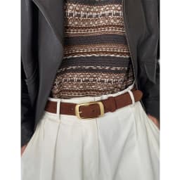 New Leather Belt for Women Pin Buckle Jeans Black Belt Vintage Skinny Waistband for Jeans Dresses Everyday Outfits