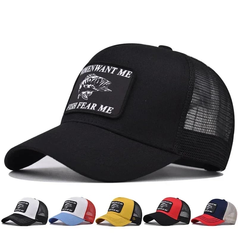 Summer Breathable Quick Drying Fashion Embroidery Baseball Caps Men Women Outdoor Dad Trucker Hat Snapback Hat Gorras Hombre