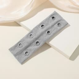 Y2K Girl Hollowed Out Wide Elastic Headband With Eyelets Punk Headwrap Rock Grunge Stretchy Headbands for Women Hair Accessories