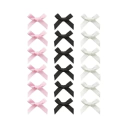 18pcs Women Hair Accessories Set Colorful Ribbons Bows Hair Clips Cute Hair Claw Straps Fashionable Sweet Silk Ribbon Hairpin