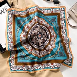 Luxury Brand 100% Real Silk Scarf Women Square Neck Tie Shawls Wraps for Ladies Foulard Scarves Pashmina Female Hijab Bandana