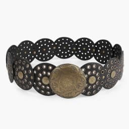 Spice Girl Y2K Harajuku Style Vintage Rivet Patchwork Design Wide Belts For Women High Street Faux Leather Waistband cinturones