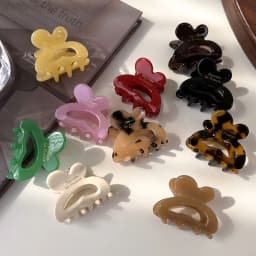 1Pc Mini Acetate Hair Clip for Women Girls Hair Claw Chic Barrettes Crab Hairpin Styling Claw Clip Hairs Accessories New Fashion
