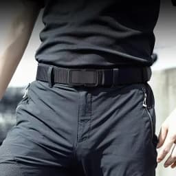 Men's Waist Belt, Outdoor Military Training, Casual Versatile Tactical Pants Belt, Fashionable Automatic Buckle Belt