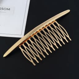 Elegant Metal Hair Combs For Women Girls Fashion Shiny Hair Clip Pins Hair Styling for Women Comb Pin Female Hair Accessories