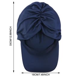 Muslim Baseball Cap Headscarf India Hat Woman Outdoor Sun Visor Hat Turban Trendy Casual Islamic Hat Wrap Casquette Gorras