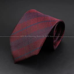 Fashion Woven 8 cm Striped Necktie Wedding Accessories Green Brown Tie Gravatas Man Dot Fit Group Party Office Neck Ties Gift