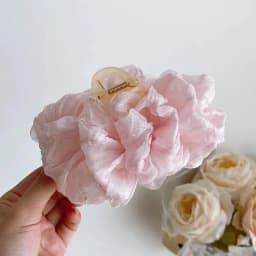 Elegant Chiffon Flower Bow Hair Claw For Women Sweet Large Shark Hair Clip Crab Hairpin Hairgrip Headwear Girls Hair Accessories