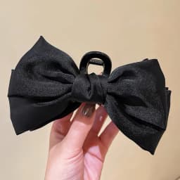 Elegant Chiffon Flower Bow Hair Claw For Women Sweet Large Shark Hair Clip Crab Hairpin Hairgrip Headwear Girls Hair Accessories