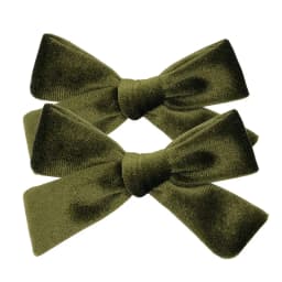 2 PCS Vintage Velvet 3.5 inch hair bow clips Baby Girls fabric piggy tail Hair clips Barrettes Hairpins Kids Hair Accessories