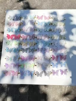 6/12Pcs Colorful Glitter Butterfly Hair Clips Girl Hairpins Barrettes Women Sweet Hair Ornament Fashion Hair Accessories