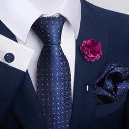 Brand Fashion Luxurious Green Floral Necktie Pocket Square Cufflinks Brooch Set Man Suit Accessories Birthday Present