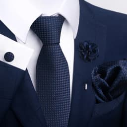 Brand Fashion Luxurious Green Floral Necktie Pocket Square Cufflinks Brooch Set Man Suit Accessories Birthday Present