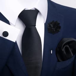 Brand Fashion Luxurious Green Floral Necktie Pocket Square Cufflinks Brooch Set Man Suit Accessories Birthday Present