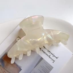 New Retro Korean Acetate Hair Claw Large Crab Hair Clips Shark Clip Simple Hairpin Fashion Hair Accessories for Woman Girls