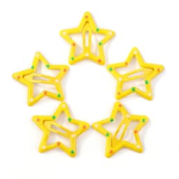 2/10Pcs Silver Star Y2K BB Hair Clips Women Grils Cute Metal Star Hair Clips Side Barrettes Hair Accessories Headwear