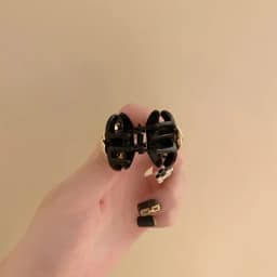 Black Camellia Mini Hair Claws Elegant Temperament Flower Hair Clips Princess Side Clip Women Girls Bangs Clips Hairpins Fashion