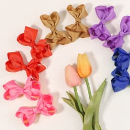 BABY BOWS 20/30/40Pcs 3inch Grosgrain Ribbon Hair Bow Clips for Baby Girls Hair Accessories Bowknot Hairpin Toddler Headgripes