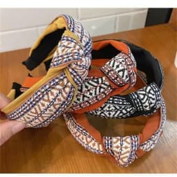 Knotted Wide Hairbands For Women Girl Headbands Fashion Fabric Hair Bands Female Bohemia Hair Hoop Hair Accessories Gift