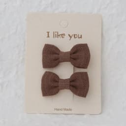 Cute Handmade Children's Hair Clips, Lovely Headwear, Trendy Baby Hair Accessories, Full coverage fabric Hairpin Bows for Girls