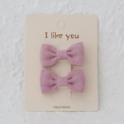 Cute Handmade Children's Hair Clips, Lovely Headwear, Trendy Baby Hair Accessories, Full coverage fabric Hairpin Bows for Girls