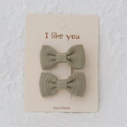 Cute Handmade Children's Hair Clips, Lovely Headwear, Trendy Baby Hair Accessories, Full coverage fabric Hairpin Bows for Girls