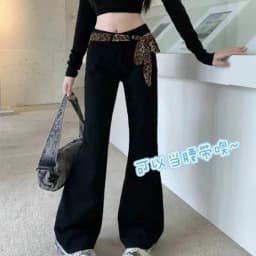 K-Style Animal Print Polka Dot Scarf Belt Boho Hair Band TikTok Viral Spring Summer Satin Accessories Luxe Versatile Scarf
