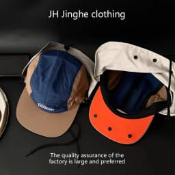 Summer Outdoor Camping Sunscreen Neck Protection Baseball Cap for Men and Women Retro 5-panel Letter Embroidery Quick-drying Hat