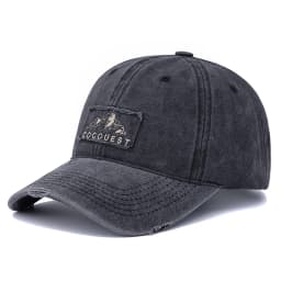 New Style Unisex Washed Cotton Vintage Baseball Cap Mountain Peak Embroidery Outdoor Sports Dad Hat For Men And Women
