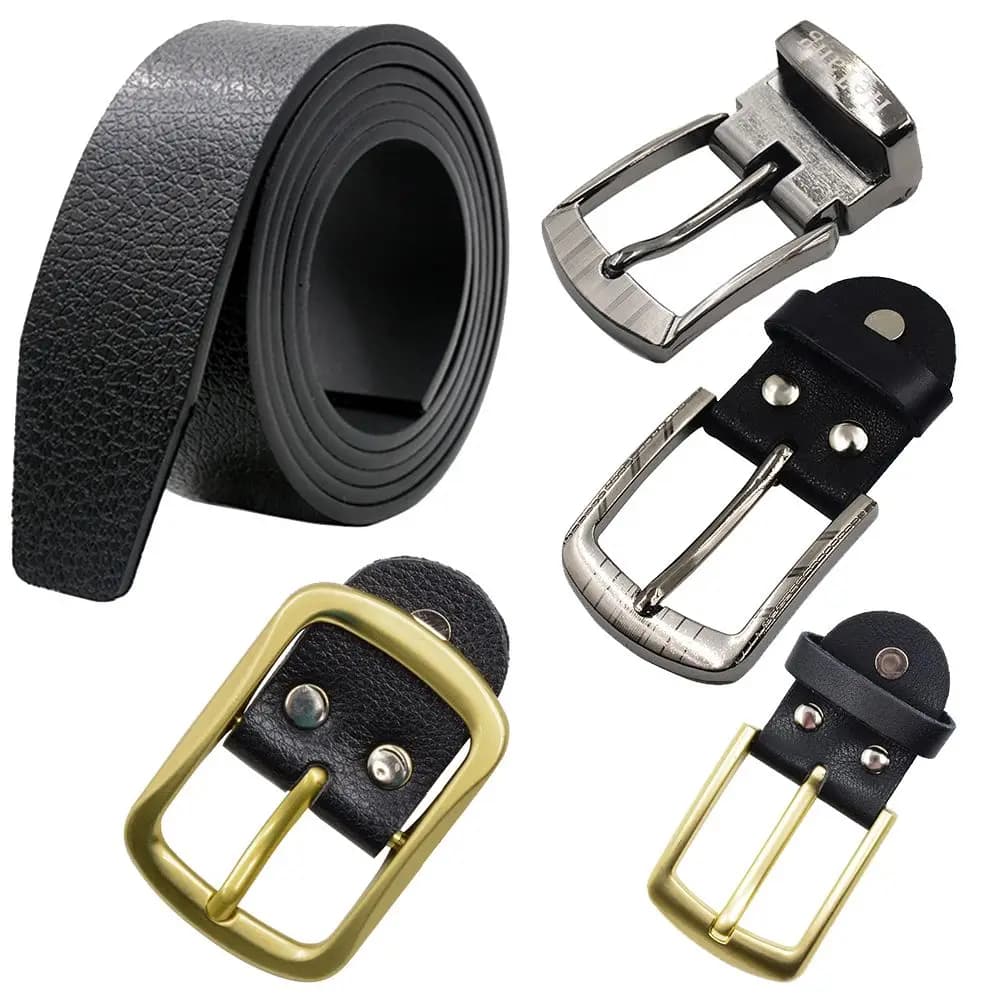Zinc Alloy Buckle Genuine Leather Buckle Belt Head 2.5/3.5/4 cm Belt Buckle Men Fashion Accessories