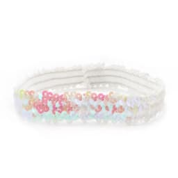 Indian Sequins Sequin Headband Headwear Hair Accessories Glitter Hairband Costume Women Fashion Elastic Hairbow Party Gift