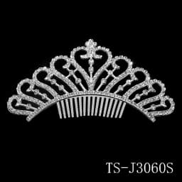 Classic Rhinestone Heart Crown Fashion Jewelry Headpieces Hair Accessories Party Performance Tiara For Women As Gifts