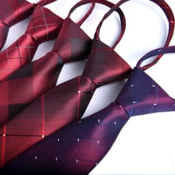 Zipper Tie Mens Necktie Lazy Pre-tied Ties Striped 7cm Neck Tie Zipper Necktie For Men Women Bridegroom Wedding Wholesale