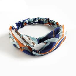 Fashion Bohemian Style Hair Bands Elastic Yoga Headband Women Headwear Print Vintage Cross Unisex Scrunchies Hair Accessories