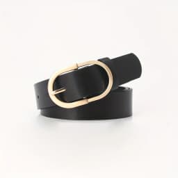 1pcs Women's Belt Fashion Classic Buckle PU Leather Belt Versatile Casual Golden Needle Buckle - Pair with Jeans, Pants, Dress