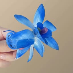 1pc Floral Hair Clip for Women Side Realistic Flower Hair Accessories Hairpin Orchid Hair Decoration Hair Flower