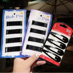 4-7cm Black Hair Clips U-Shaped Bobby Pin Invisible Wavy Hairpin Hairstyle Styling Metal Hair Grip Barrette Hair Accessories New