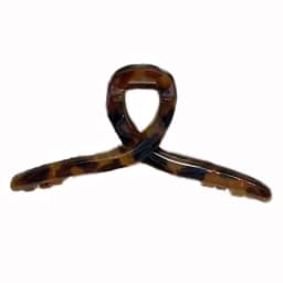 Large leopard print Hair Clips for Women - Jumbo Loop Hair Claw Clips for Thick Hair Big Hair Clip Claw for Women and Girls