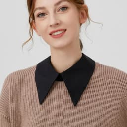 Solid Fake Collars for Women Girls Shirt Necklace Choker Flase Collar Shawl Girls Removable Dress Detachable Collars Faux Collar