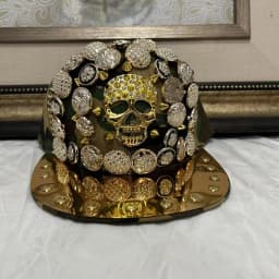 Men And Women New Handmade Cool Button Fashion Rivet Street Dance Fashion Cap