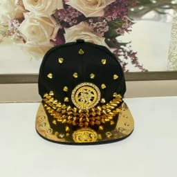 Men And Women New Handmade Cool Button Fashion Rivet Street Dance Fashion Cap