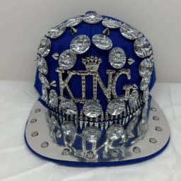 Men And Women New Handmade Cool Button Fashion Rivet Street Dance Fashion Cap