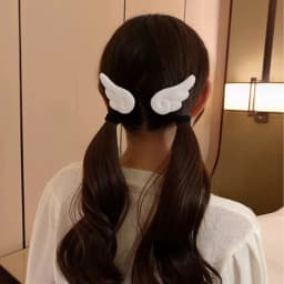 2Pcs/20Pcs 5cm Angel Wings Super Cute Angel Wing Plush Hairpin Girl Hair Clip Accessories Barrettes Hairgrip Headdress Headwear