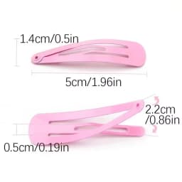 40Pcs Girls Hair Clips Candy Color Dripping Hair Clip Princess Barrette Korean Hairpins Headdress Hair Accessories for Girls