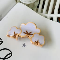 Brand New maple leaf acrylic farm hairpin squirrel hairpin grab clip alpaca hairpin back head tree animal shark clip 2025