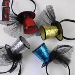 49MF Veil Top Hat Fascinators Hair Hoop Tea Hat for Girls Kids Vintage Pillbox Hat Tea Hat Fascinators Halloween