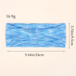 10Pcs Women Random Color Soft Elastic Hair Band Yoga Headband Sports Makeup Hair Hoop Vintag Headwrap Hair Accessories Wholesale