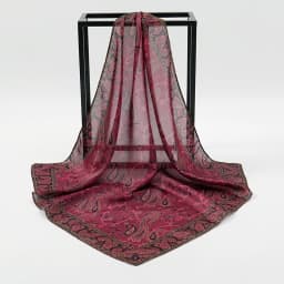 Luxury Silk Scarf 70*70cm Square Retro Paisley Print Women Shawl Headband Small Hair Scarves Female Handkerchief Hijab