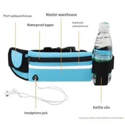 1pc Running Bag Women Waist bag Belt bag Men Sports Fanny Pack Mobile Phone Bag Gym Running Cell Phone Jogging Run Cycling Bag